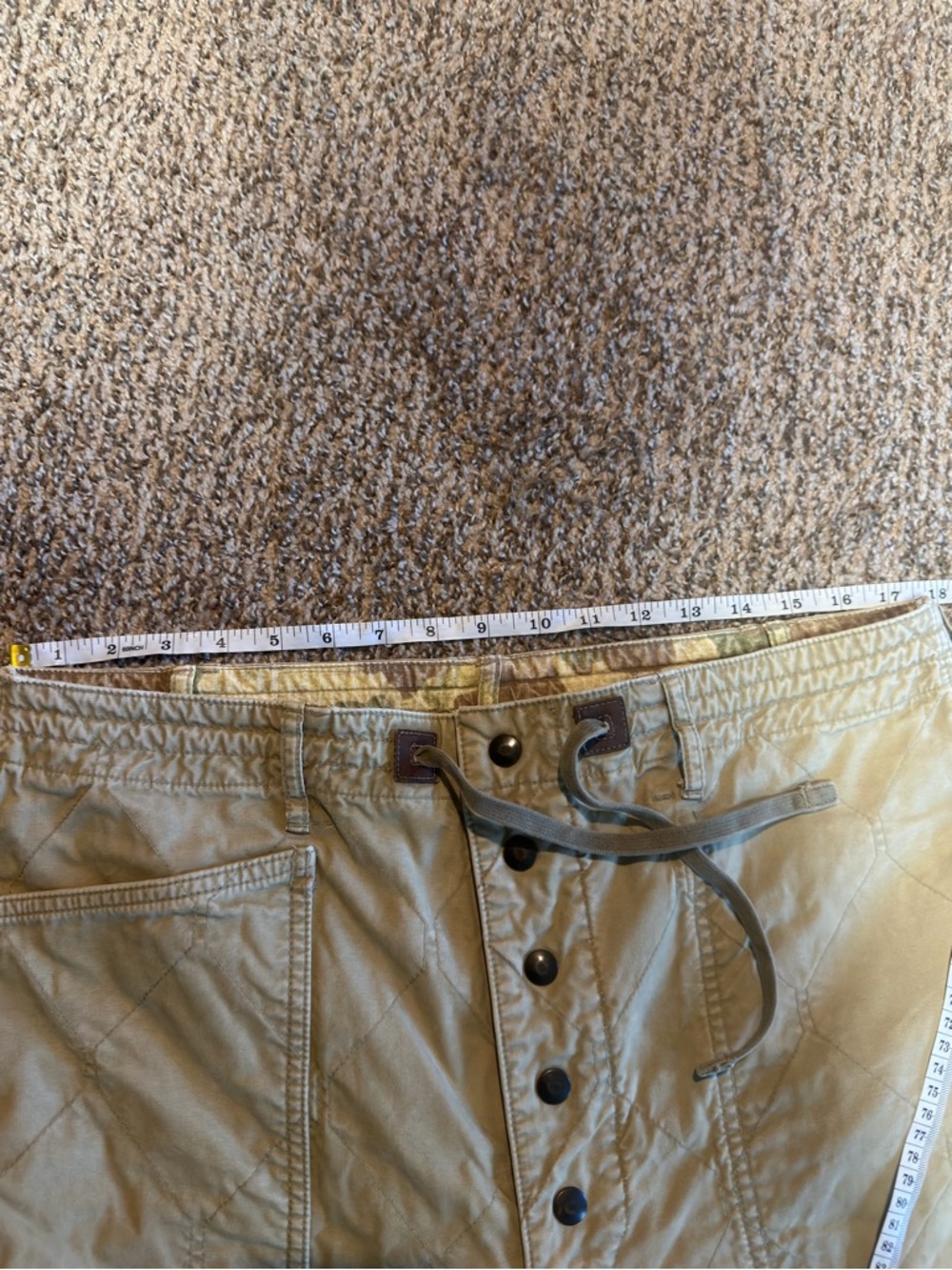 RARE Vintage RRL Double RL P42 Experimental Camo Trousers Reversible Military 34 - Picture 14 of 16